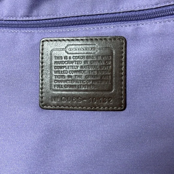 Coach Chelsea brown leather turn lock entry shoulder bag - Picture 9 of 15